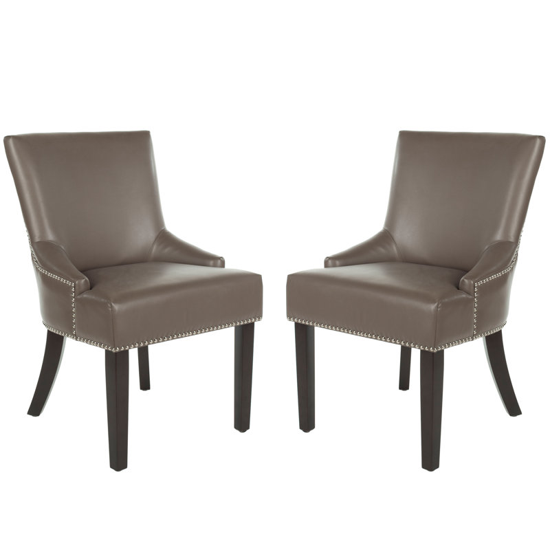 York Genuine Leather Upholstered Dining Chair & Reviews Birch Lane